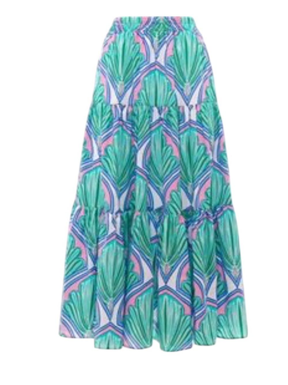 Paolita Aura Ruffle Midi Skirt S - Picture 2 of 7